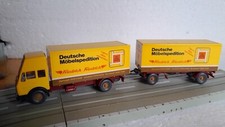Wiking lkw kofferlastzug gebraucht kaufen  Münchhausen