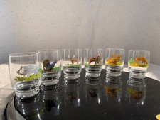 Teiliges schnaps gläser gebraucht kaufen  Berlin