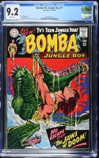 Bomba the Jungle Boy #1 (1967) Era de Prata DC Linda CGC 9.2 Páginas Brancas W719 comprar usado  Enviando para Brazil