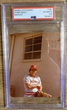 JOHNNY BENCH TIPO 1 FOTO INSTANTÂNEA VINTAGE 3,5x4,5 8 de abril de 1978 dia de abertura psa comprar usado  Enviando para Brazil
