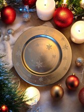 Set festive charger for sale  LIVINGSTON