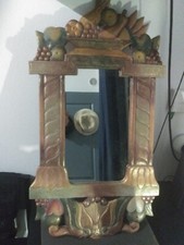 Ancien miroir bois d'occasion  Amiens-