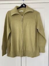 Cotton zip cardigan for sale  CHIPPENHAM