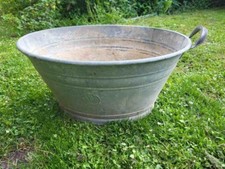 Alte zinkwanne pflanzgefäß gebraucht kaufen  Delitzsch