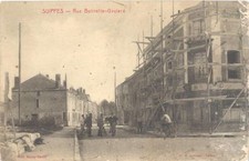 Cpa suippes rue d'occasion  Gennevilliers