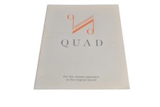 Quad hifi brochure for sale  MANCHESTER