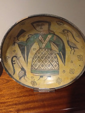 Antique nishapur glazed for sale  CHIPPING NORTON