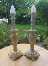 Pair cream shabby for sale  DEREHAM