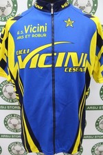 maglia ciclismo VICINI CESENA TG 5 F86 bike shirt maillot trikot jersey comprar usado  Enviando para Brazil