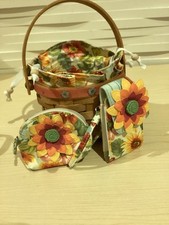 Longaberger sunflower basket for sale  Janesville