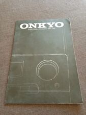 Catalogue onkyo 1997 d'occasion  Auray