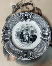 Assiette parlante grisaille d'occasion  Bordeaux-