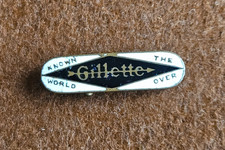 Gillette fermacravatta origina usato  Pieve di Cento