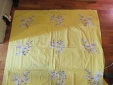 Vtg yellow tablecloth for sale  Hickory