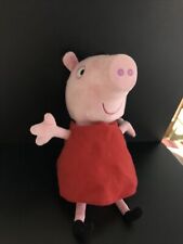 Muñeca de juguete Peppa Pig 2003 de peluche de 10"" prueba de apretar y hablar Y1, usado segunda mano  Embacar hacia Argentina