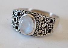 Mondstein ring 925ersterlingsi gebraucht kaufen  Aschaffenburg