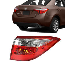 Para 2014 2015 2016 Toyota Corolla lanterna traseira vermelha clara externa lateral do passageiro comprar usado  Enviando para Brazil