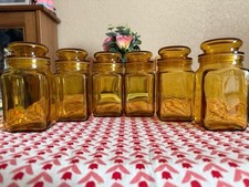 Vintage apothecary amber for sale  PULBOROUGH