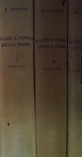 Biasutti razze popoli usato  Italia