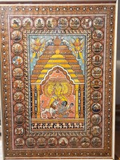 Indien pattachitra malerei gebraucht kaufen  München