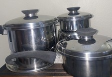Seal O Matic Thermium conjunto de 3 aço inoxidável resistente EUA comprar usado  Enviando para Brazil