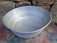 Ancienne bassine aluminium d'occasion  Plessala