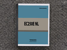 Volvo EC250E NL Escavadeira Loja Manual de Serviço de Reparo comprar usado  Enviando para Brazil