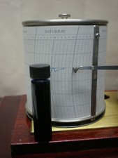 Barograph ink blue usato  Spedire a Italy