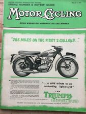 Motorcycling magazine march for sale  COLCHESTER
