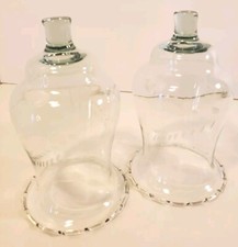 Clear glass etched for sale  San Diego