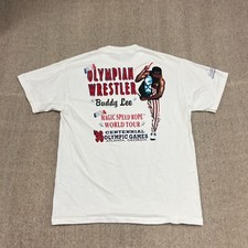 Camisa mágica vintage profissional corda de salto grande branca anos 90 Buddy LEE corda de velocidade comprar usado  Enviando para Brazil