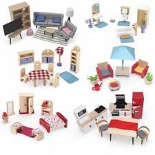 Puppenhausmöbel holz einricht gebraucht kaufen  Kaltenkirchen