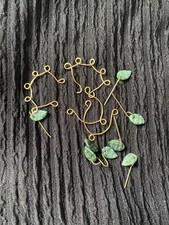 Green leaf beads for sale  Richmond