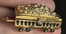 ESTEE LAUDER LOCOMOTIVA TREM CARRINHO CARGA APENAS PERFUME SÓLIDO COMPACTO LINDO comprar usado  Enviando para Brazil