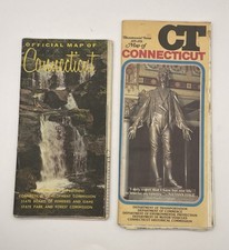 Pair vintage maps for sale  Boca Raton