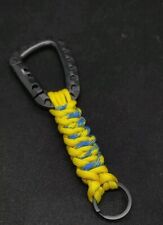 Portachiavi paracord giallo usato  Veroli