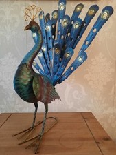 Peacock garden statue for sale  COLCHESTER