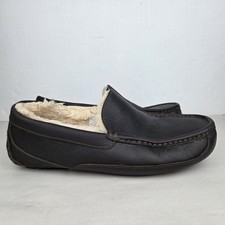 Chinelos masculinos UGG Ascot - Espresso, 10 de largura EUA comprar usado  Enviando para Brazil