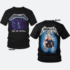 Camiseta dupla face Metallica "Ride The Lightning" comprar usado  Enviando para Brazil