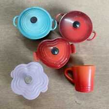 5 peças ímã de cozinha Le Creuset imã de geladeira miniatura decoração de cozinha comprar usado  Enviando para Brazil