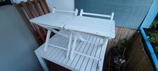 Weißer holztisch 90x90 gebraucht kaufen  Neu-Isenburg