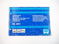 Webasto 2011 luftheizgerät gebraucht kaufen  Merseburg