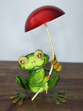 Metal frog sculpture for sale  Derby