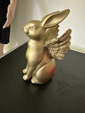Kaninchen hase engelsflügeln gebraucht kaufen  Ettlingen