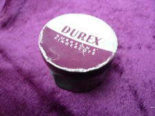 Vintage tin durex for sale  YEOVIL