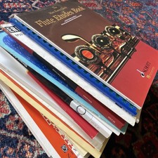 Konvolut noten querflöte gebraucht kaufen  Halle