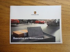 Porsche maintenance handbook for sale  GOOLE