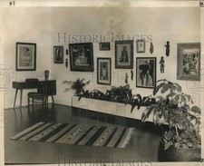 1960 Imprensa Foto Quadro Parede no Quarto Andar Apartamento Quarto Francês comprar usado  Enviando para Brazil
