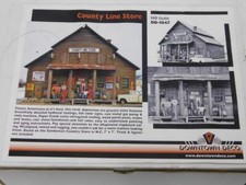 Calibre HO Downtown DECO County Line loja geral loja modelo trem construção comprar usado  Enviando para Brazil