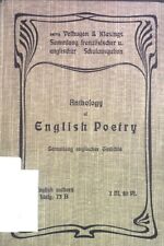 Anthology english poetry gebraucht kaufen  Koblenz